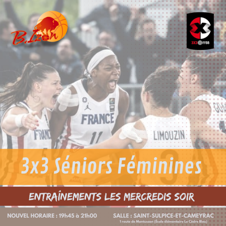 3x3 Séniors Féminines