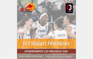 3x3 Séniors Féminines