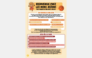 🆕 Livret de suivi Mini-Basket