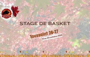 Stage Toussaint 2026