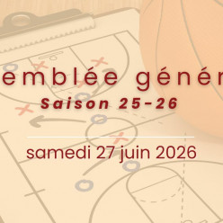 Assemblée Générale saison 25-26